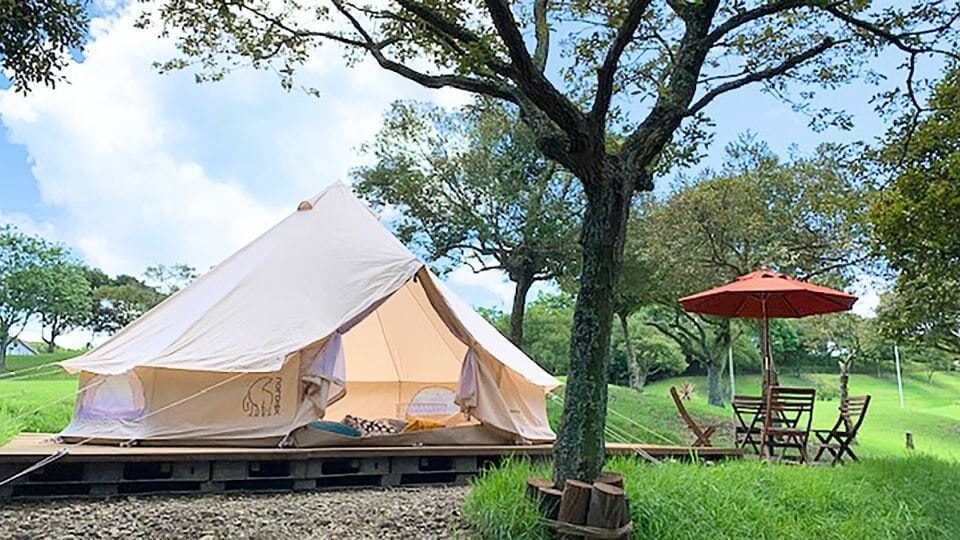 テントグランピング