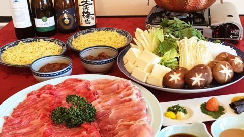 しゃぶしゃぶ鍋の料理内容